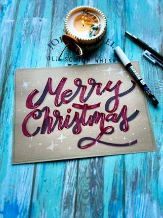 Trabajo de lettering de Anna, muestra 2